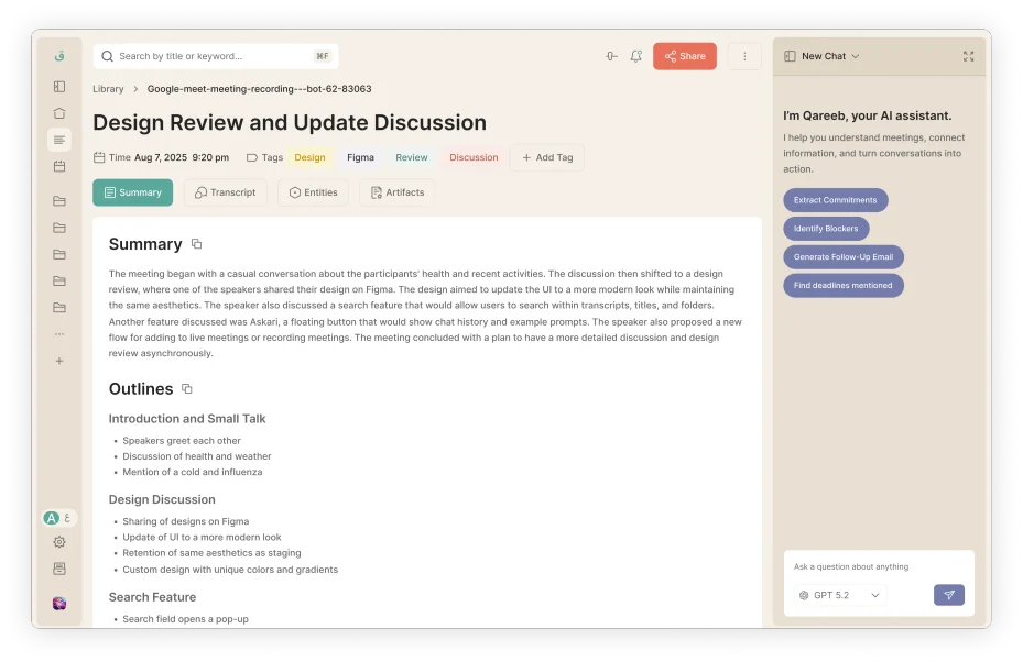 Qareeb Dashboard
