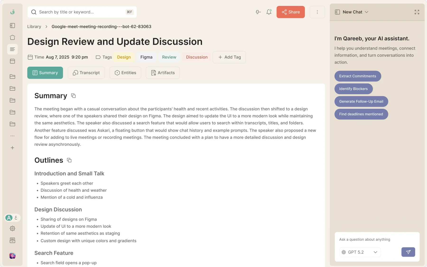 Qareeb Dashboard