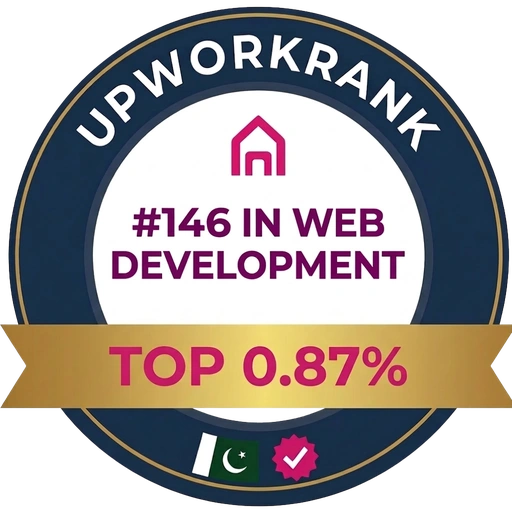UpworkRank — #146 in Web Development, top 0.87%